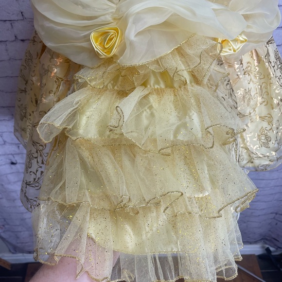 Disney Princess Belle Deluxe Dress Disney Parks - Picture 5 of 6